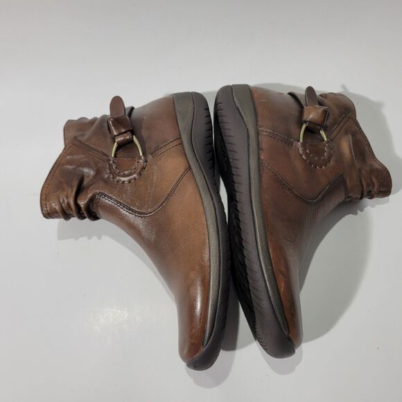 Earth Womens Brown ANKLE BOOTS SZ 8B - Picture 6 of 9